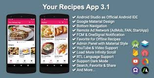 Android Recipes App